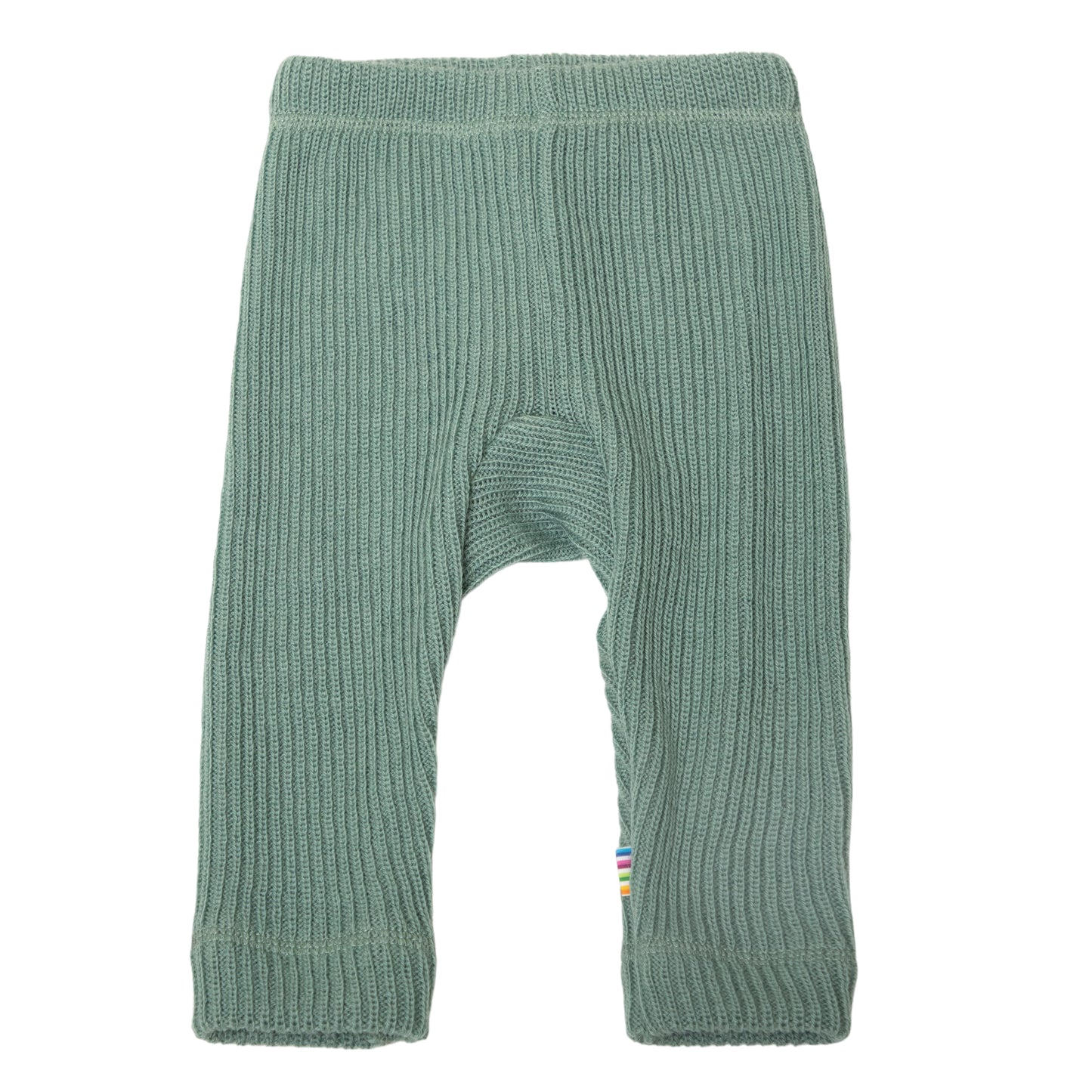 Wool Rib Leggings - Green || Joha