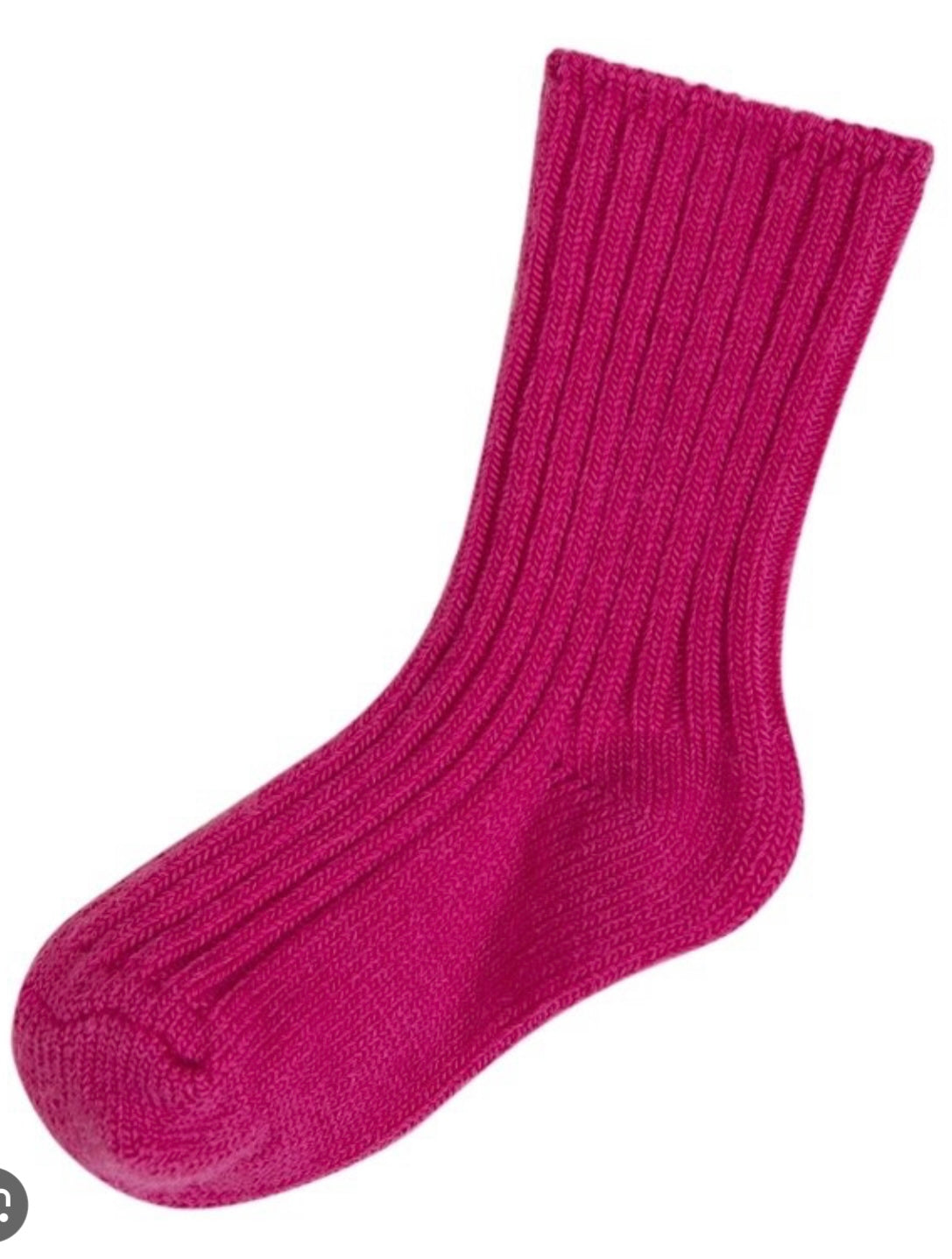 Wool Socks - Fuchsia