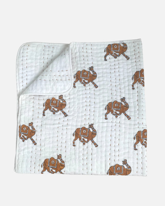 Camel Baby Blanket