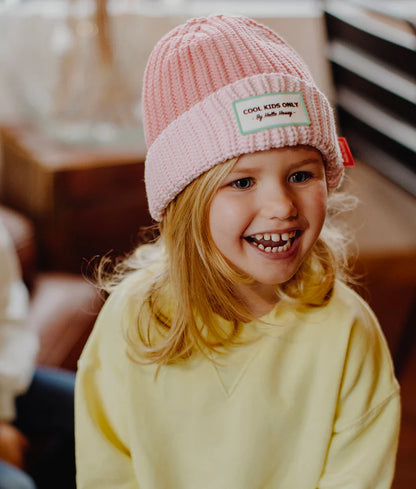 Cool Knit Hat - Pink