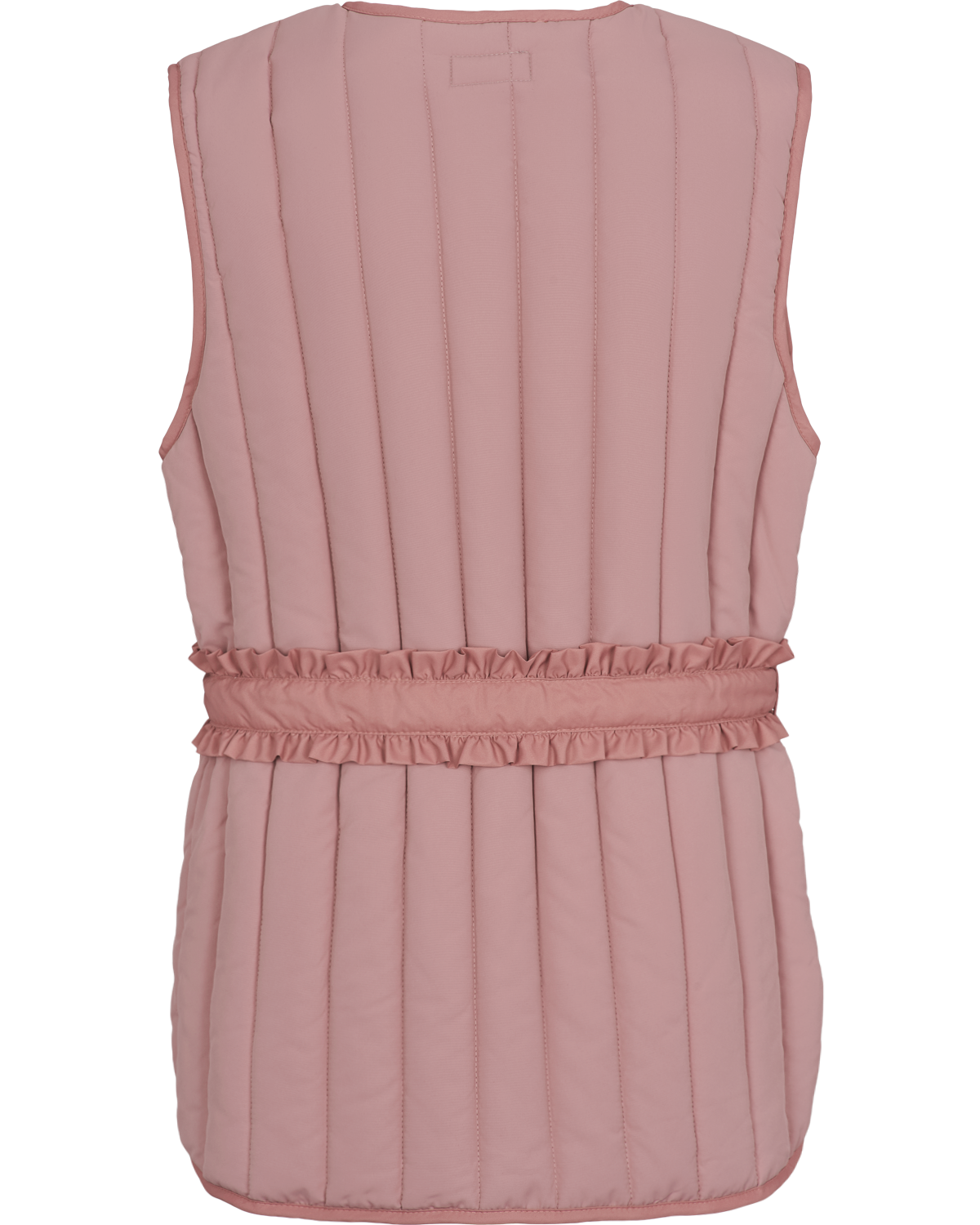 Onyva Frill Adult Thermo Quilted Vest - Rose Parfait