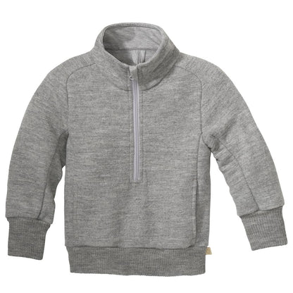 Half-Zip Sweater - Grey