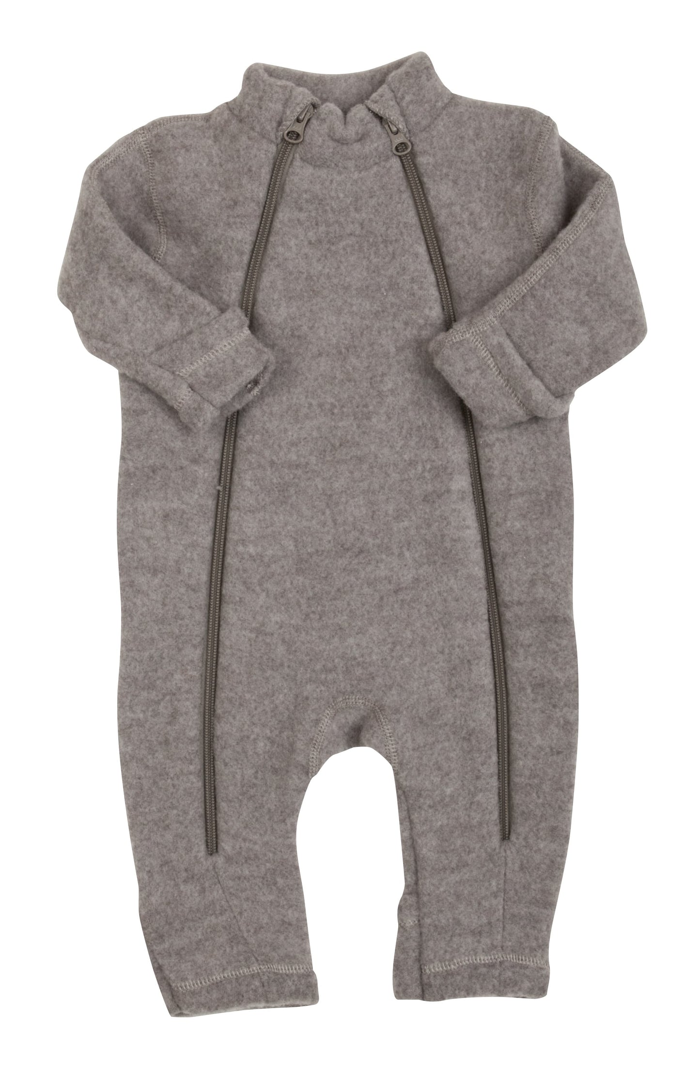 Soft Wool 2-in-1 Jumpsuit - Grey Brown
