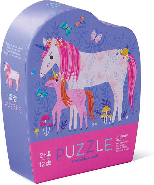12pc Mini Puzzle - Unicorn Magic