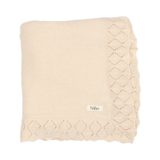 Knit Blanket - Sand