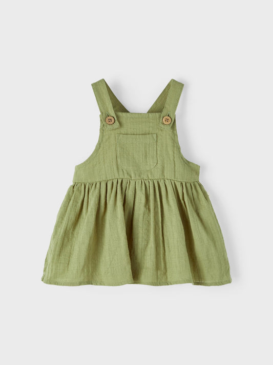 Lil' Atelier Hessa Baby Dress - Sage
