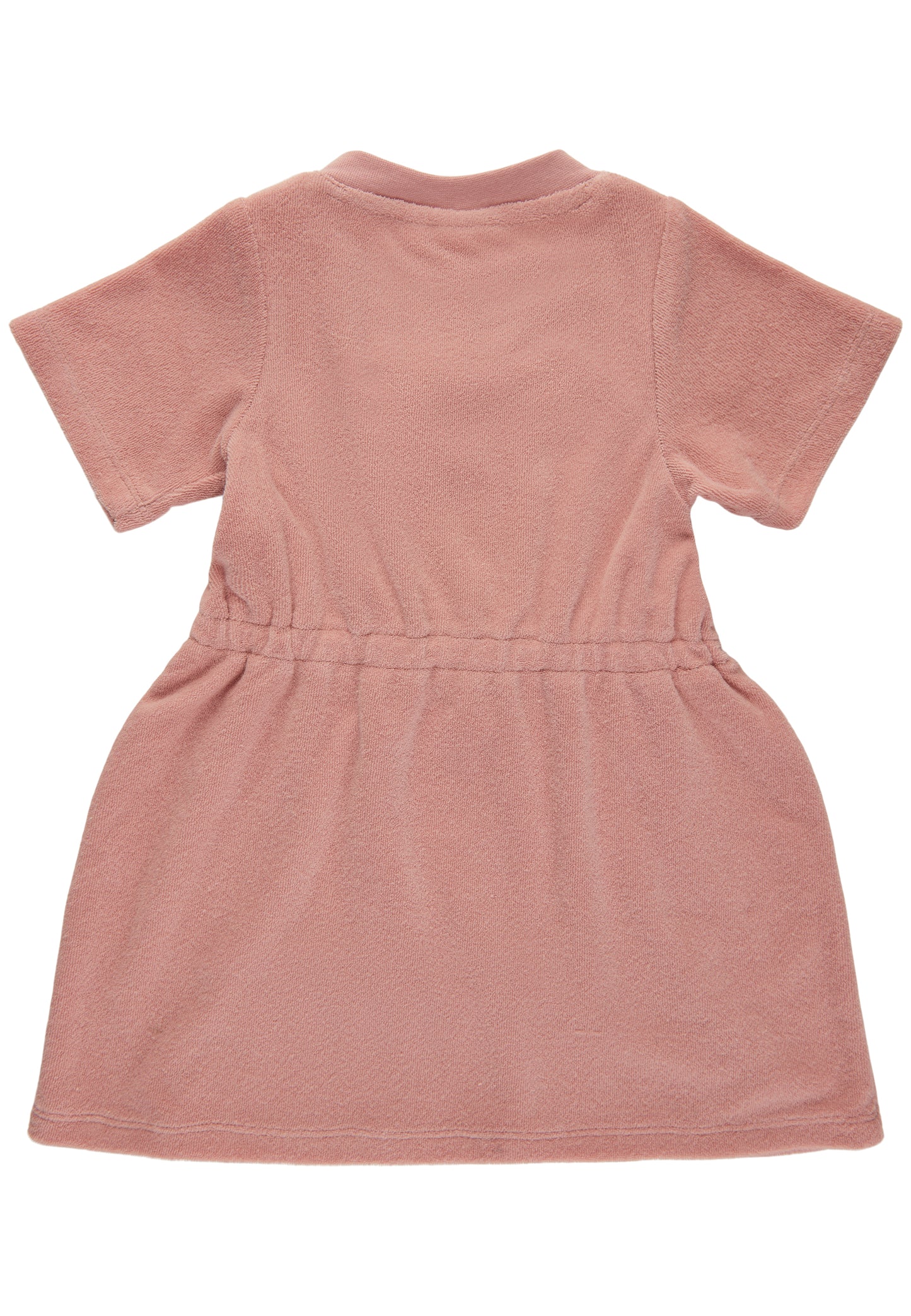 The New Gertrud Terry Baby Dress - Peach Beige