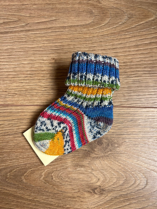 Chunky Wool Baby Socks